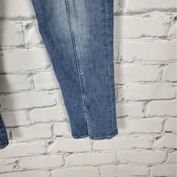 Frame Le High Straight Center Seam Ankle Jeans in Sandpiper - Picture 7 of 9